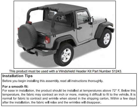 How To Install A Bestop Header Bikini Top On Your Jeep