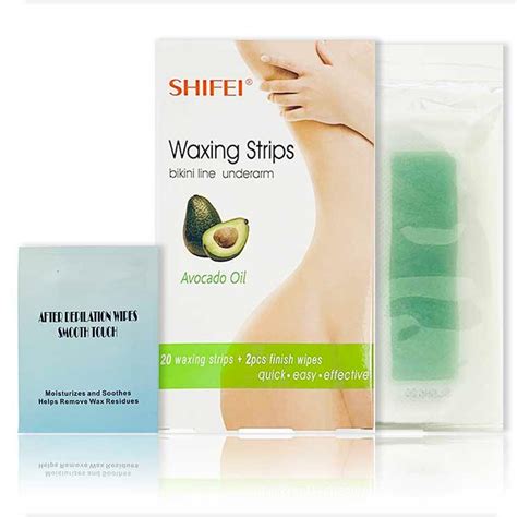 Wax Strips For Underarm Bikini Line Wax Strips