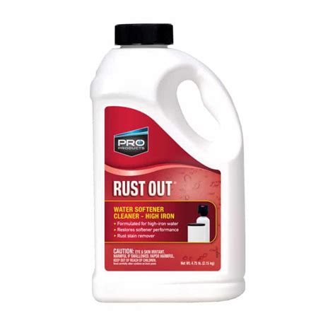 How to Use Iron Out for Water Softener to Remove Rust