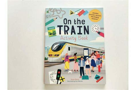 On The Train Activity Book Booky Wooky