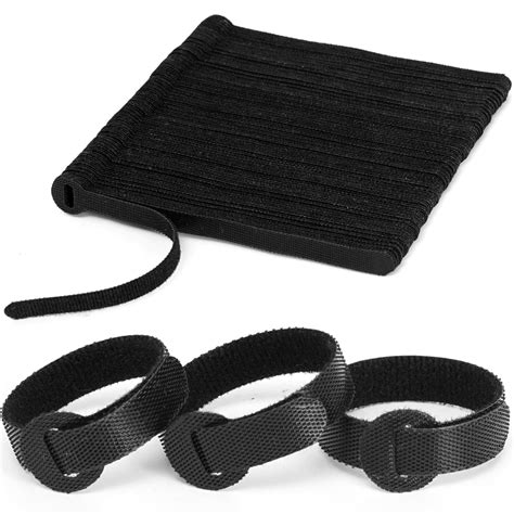 Amazon.com: 150PCS Reusable Fastener Straps - 6 Inch Cable Management