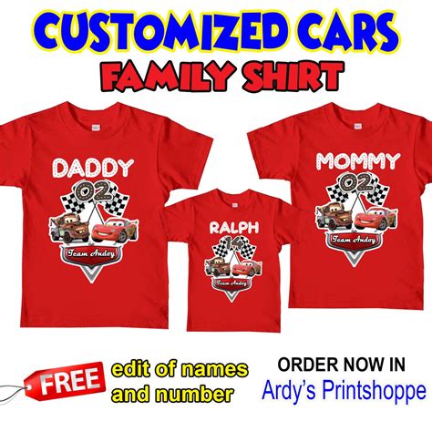 cars shirts 7
