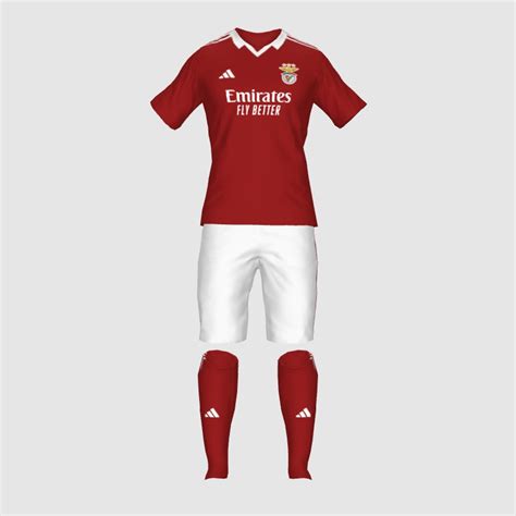 Benfica Home Kit FM Kit Creator Showcase