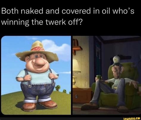 Both Naked And Covered In Oil Who S Winning The Twerk Off IFunny Brazil