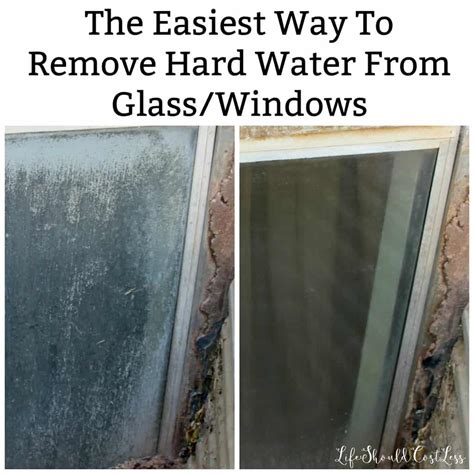6 Magic Tricks To Erase Hard Water Stains From Glass Forever
