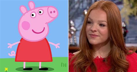 Harley Bird The Voice Of Peppa Pig Will Be Replaced Year Old Amelie