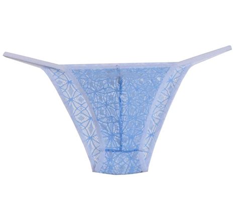 New Men S Lace Bikini Brief Underwear Pouch Briefs Diamond Jacquard Thong Trunks Mu X