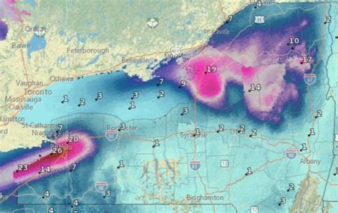 Another Powerful Storm Hits Upstate Ny With High Winds Lake Effect