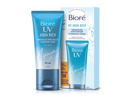 Biore UV Aqua Rich Weightless Moisturizer - SPF 50 - 50ml