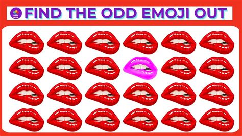 How Good Are Your Eyes Emoji Puzzle Quiz Find The Odd Emoji Out Emojichallenge 140 Youtube