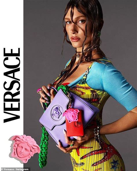 Hailey Bieber Appears In Versaces Spring Summer 2021 Campaign In 2021