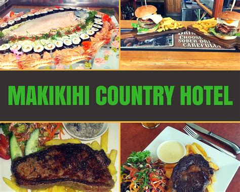 Makikihi Country Hotel Rooms Pokies Bars Hours Food Menu Map