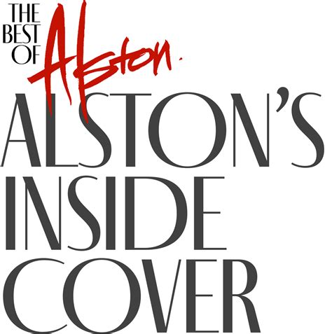 Alstons Inside Cover The West Australian