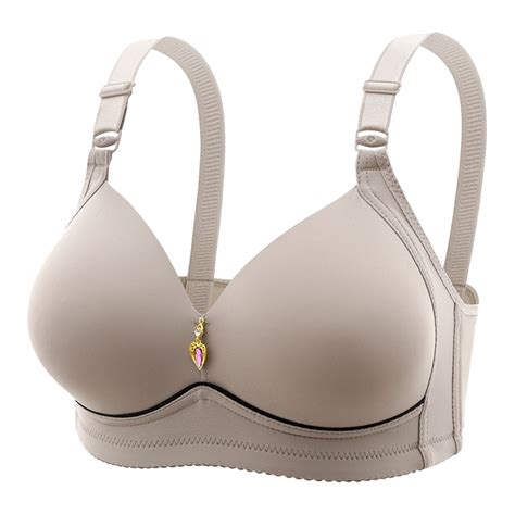 Clearance Under 5 Sevevn Women S Solid Color Seamless Nude Lifting Soft Support Bra For Women