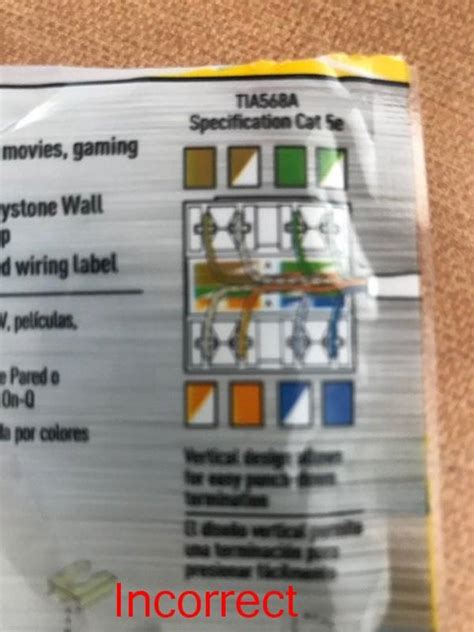 Legrand Cat5e Rj45 Insert Wiring Diagram