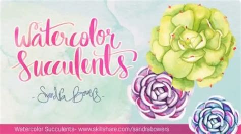 Best Online Watercolor Classes Pink Spark Studio