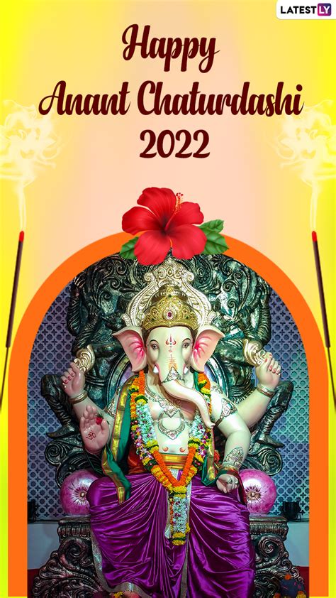 Anant Chaturdashi 2022 Wishes And Ganesh Visarjan Quotes For Last Day