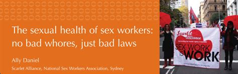 LIT REVIEW The Sexual Health Of Sex Workers Ally Daniel Respect QLD