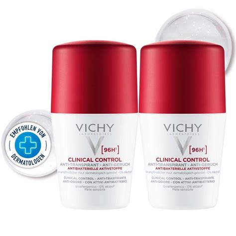 VICHY HOMME CLINICAL CONTROL DETRANSPIRANT 96 h 2x50 ml - Shop Apotheke