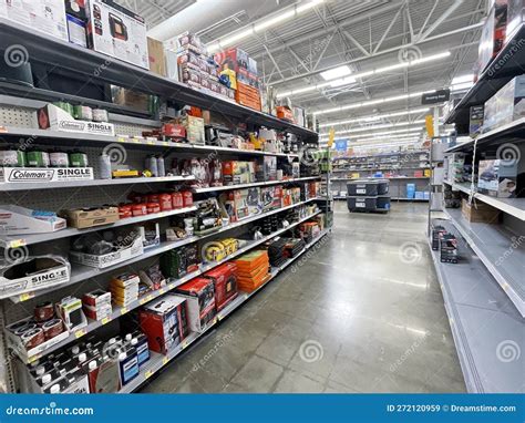 walmart store interior outdoor camping editorial stock image image