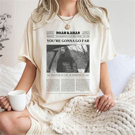 Noah Kahan Retro Newspaper Png Noah Kahan Folk Pop Country Etsy