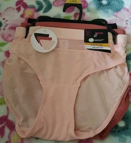 No Boundaries Women S Bikini Panties Set Of Pair Size L Brand New Ebay