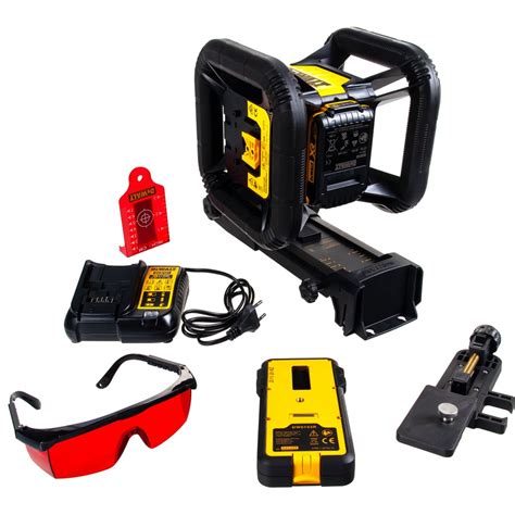 Cамовыравнивающийся ротационный лазерный уровень DEWALT DCE074D1R ...