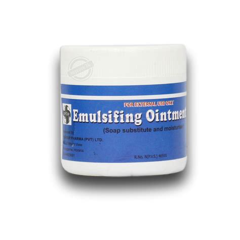 Emulsifying Ointment 100g Rs33000 Mycarelk Sri