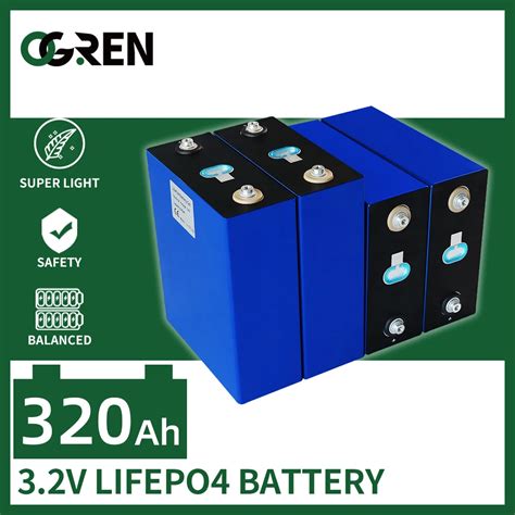 3 2V 320AH Lifepo4 310AH 1 4 8 16 32PCS Grade A Rechargeable Battery