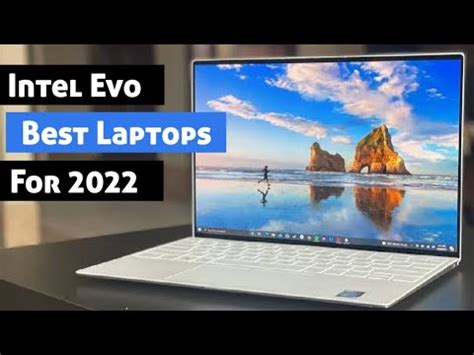 Best Intel Evo Laptops To Buy For Youtube