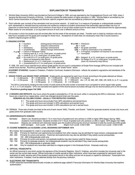 Official Transcriptmcw Pdf
