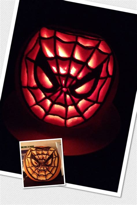 Spider Man Pumpkin Spiderman Pumpkin Crafty