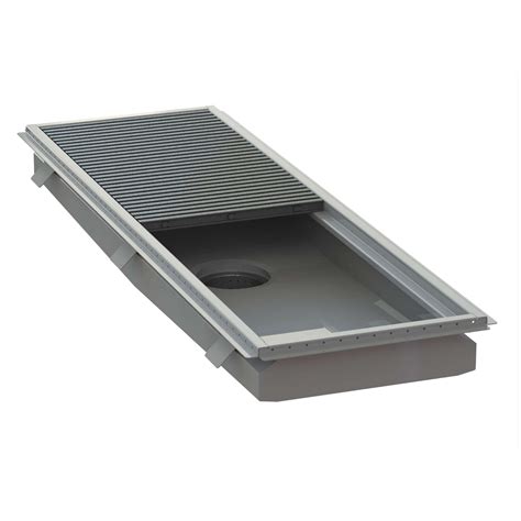 Anti-Splash Floor Trough, 39" x 39" x 21" - Lakeside Foodservice