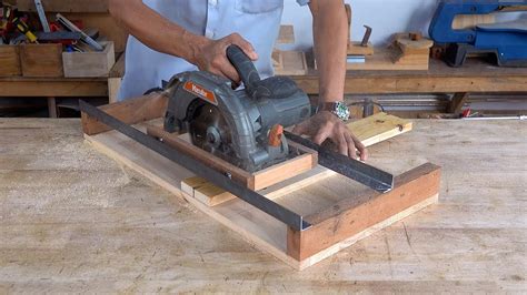 Best Diy Circular Saw Guide Rail Woodworking Ideas Youtube