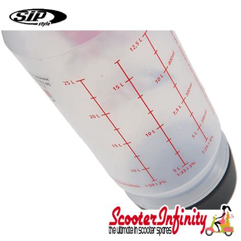 Oil Two Stroke Measuring Jug Cup Squeeze Bottle For Ease Sip