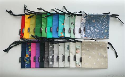 Мешочек текстильный 14*14 см для подарков, хранения, упаковки, UM bags ...