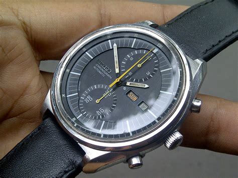 One Arloji Seiko Automatic Chronograph 6138 3002 Aka Jumbo Sold