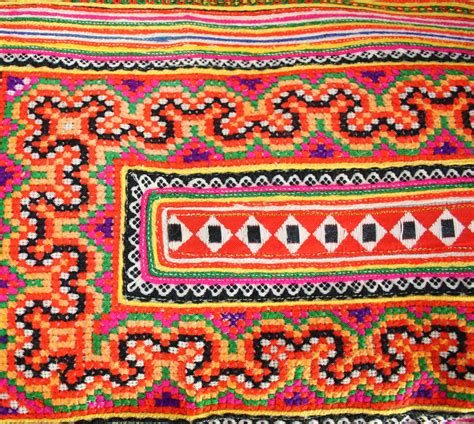 Hmong Hill Tribe Hmong Embroidery Hmong