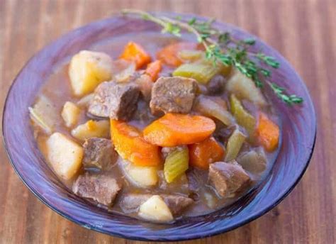 Beef Stew With Red Wine The Kitchen Magpie