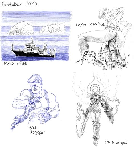 Inktober By Msb Hentai Foundry