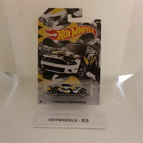 HOT WHEELS 10 FORD SHELBY GT500 SUPER SNAKE Shopee Malaysia