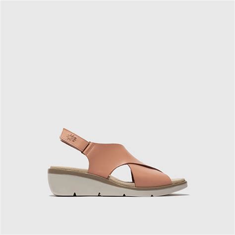 P Fly London Ss Nabi Nude Pink