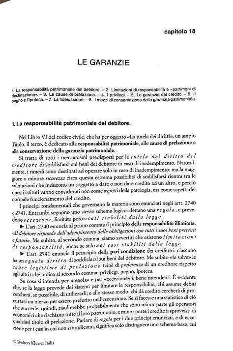 Linguaggio E Regole Del Diritto Privato Iudica Zatti Ed Capitolo