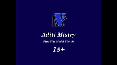 Aditi Mistry Plus Size Model Fitness Star Portrait Sketch Nude Art