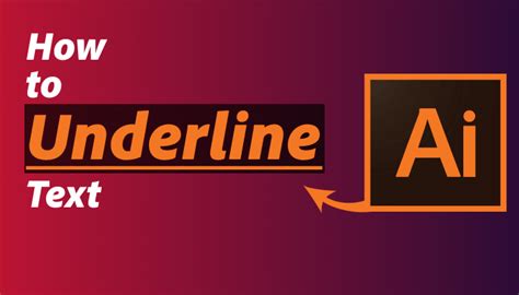 How To Underline Text In Illustrator Ezgyd