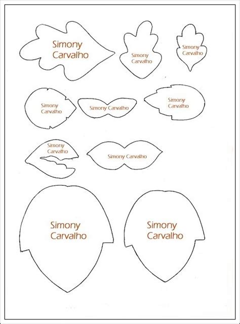 Листочки из фетра. Обсуждение на LiveInternet - Российский Сервис ...