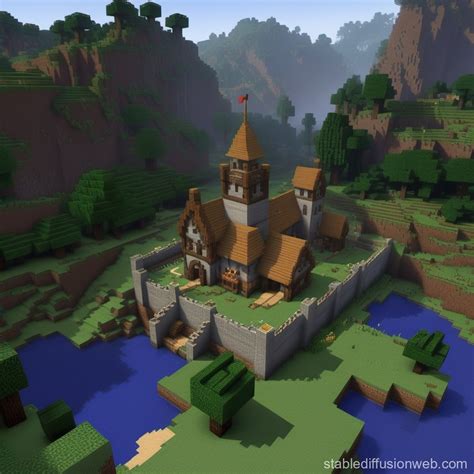 Minecraft Medieval Prompts Stable Diffusion Online