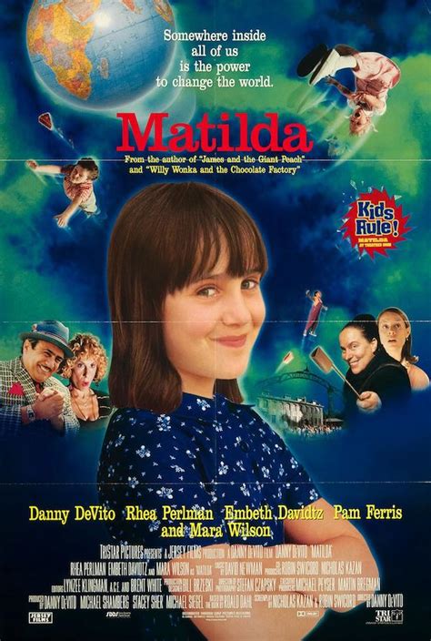 Matilda (1996) - Poster US - 983*1461px