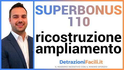 Superbonus 110 Demolizione E Ricostruzione Con Ampliamento