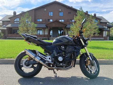 Купить б у Kawasaki Z 1000 инжектор 6 передач в Белгороде чёрный naked bike 2006 года на Авто